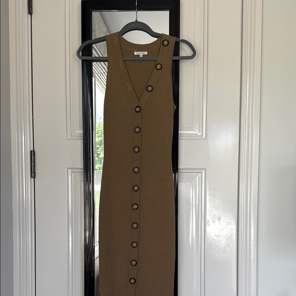 Elegant Button-Down Dress